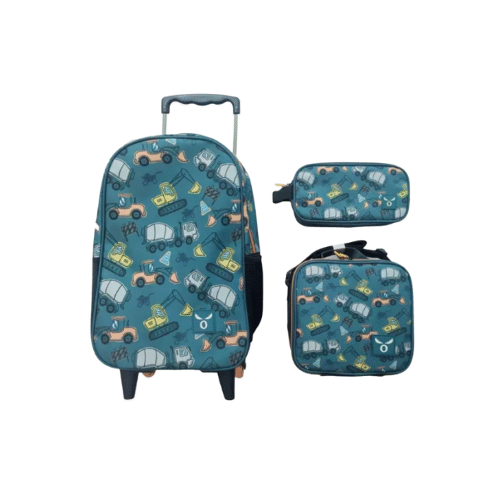 Pack Escolar Kids Truck Moose: Maleta + Lonchera + Estuche
