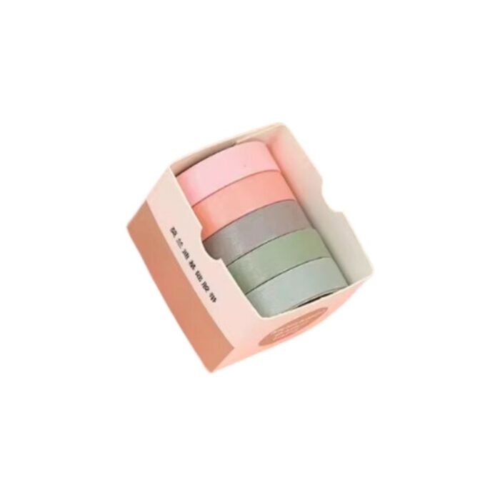 Washi Tape Rosado + Verde