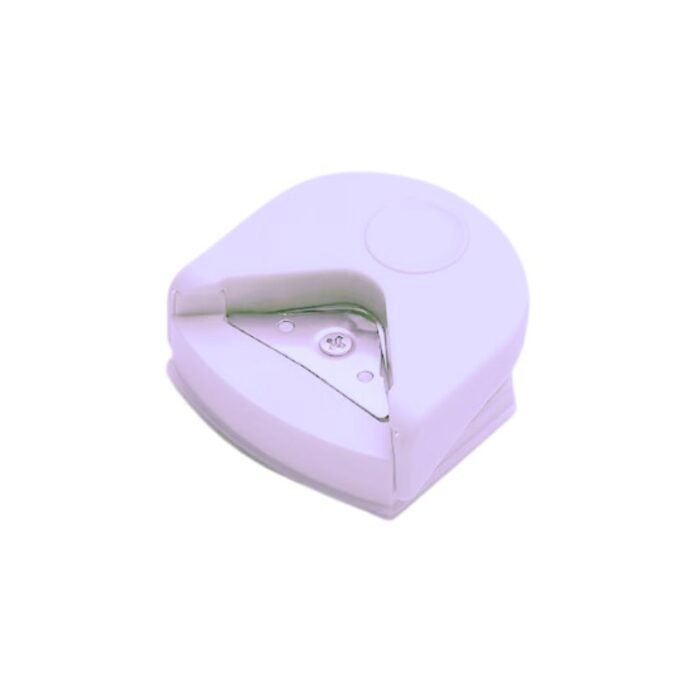 Perforadora de esquina morada